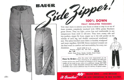 Bauer side zip